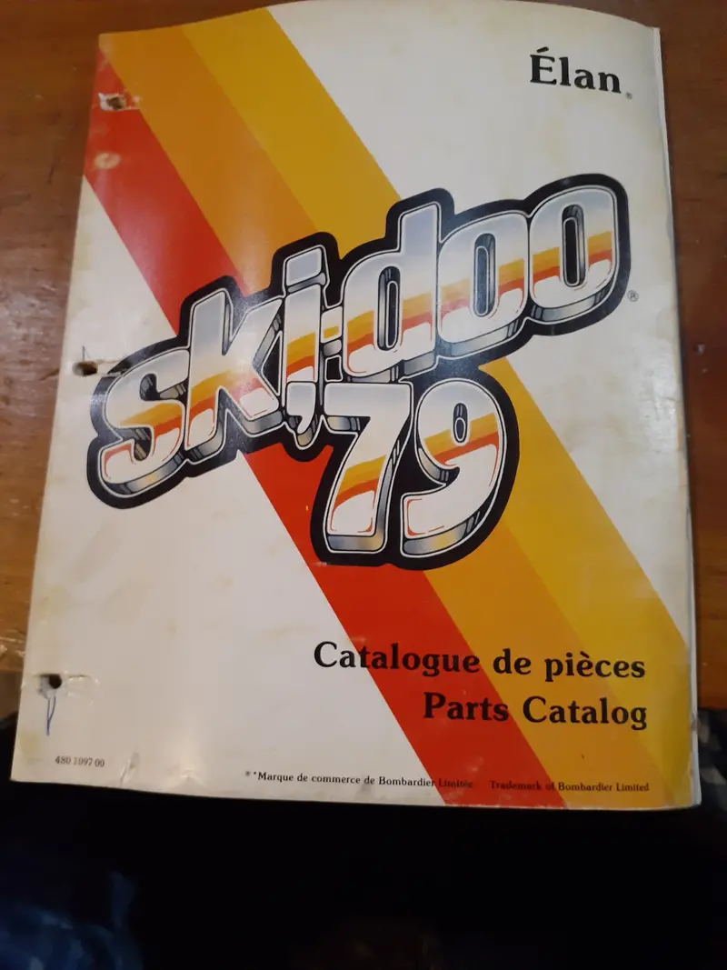 1979 Ski-Doo Elan Oem Parts Manual 1
