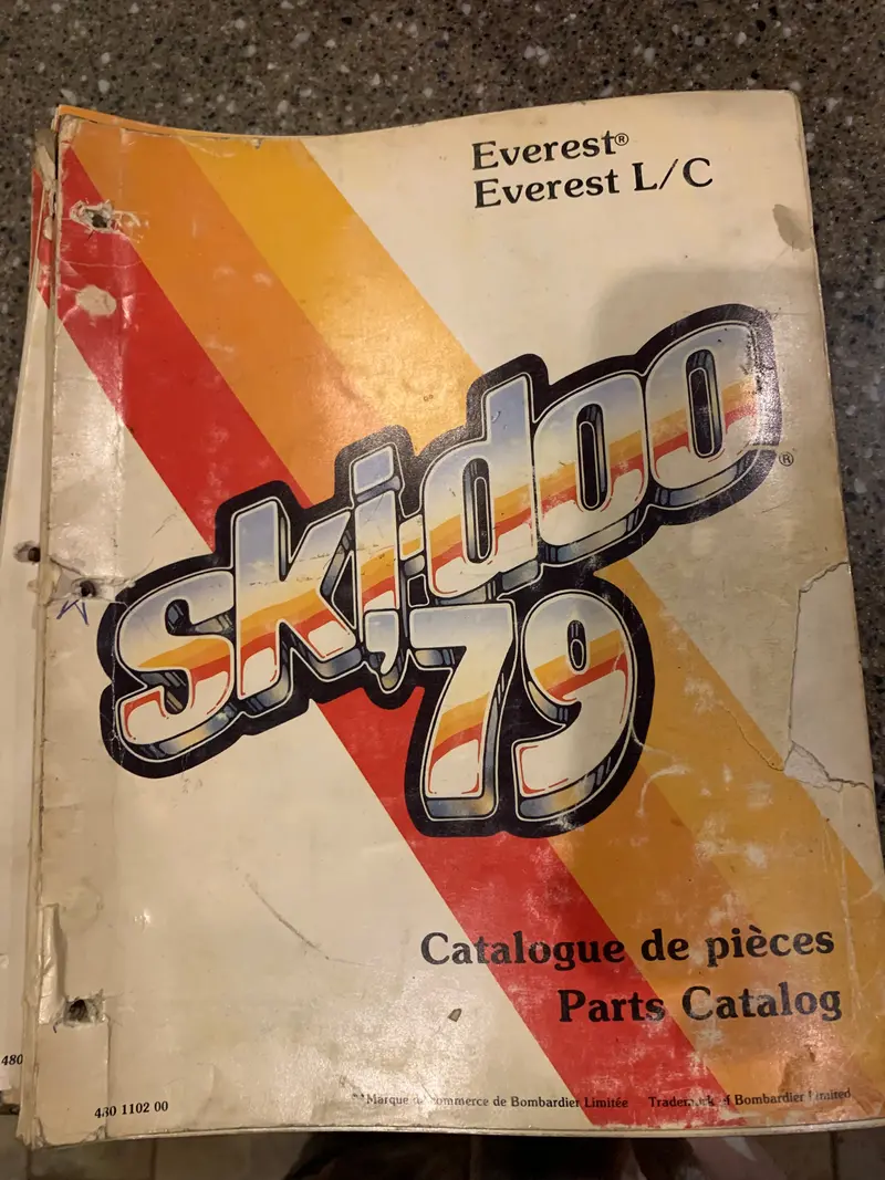 1979 Ski-Doo Everest Maintenance & Parts Guide 1