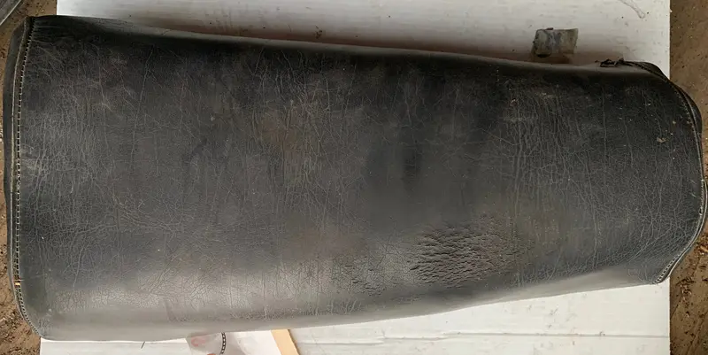 1982 Suzuki Rm250 Seat – Vintage Motocross Upholstered Saddle 1