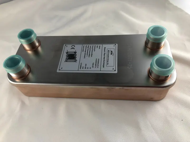 20-Plate Compact Brazed Plate Heat Exchanger 1