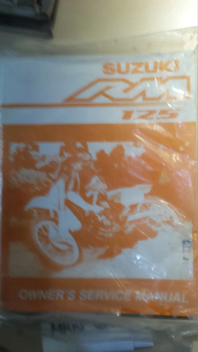 2000 Suzuki Rm125 Factory Service Manual – Part #99011-36F50 1