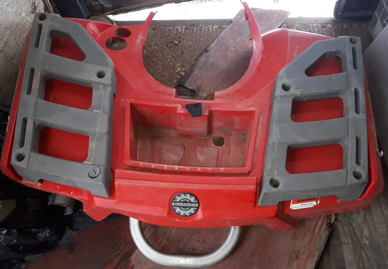 2003 Can-Am Outlander 400 Rear Fender Panel 1