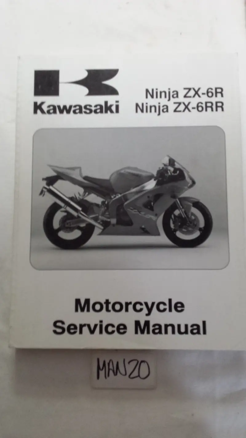 2003 Kawasaki Zx-6R Official Service Manual 1