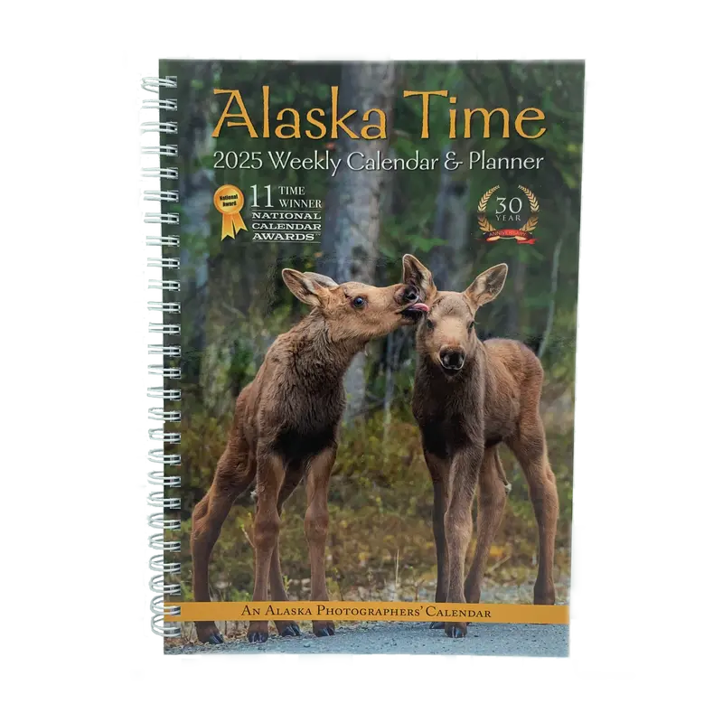 2025 Alaska Time Weekly Planner Calendar 1