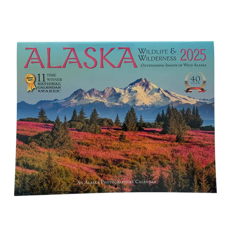 2025 Alaska Wildlife & Wilderness Photo Calendar 1
