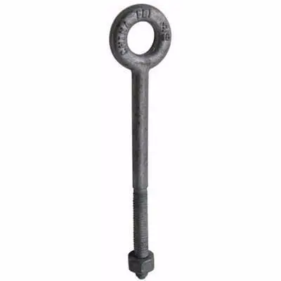 5/8-Inch Threaded Eye Bolt With Matching Nut 1