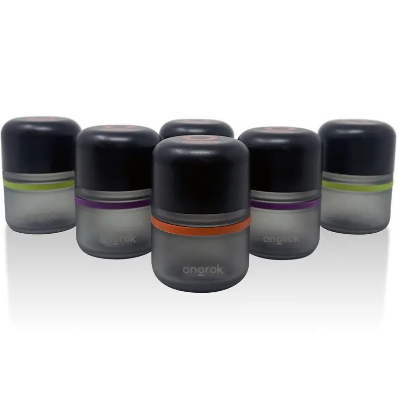 80 Ml Child-Safe Storage Jars – Six-Pack Set 1