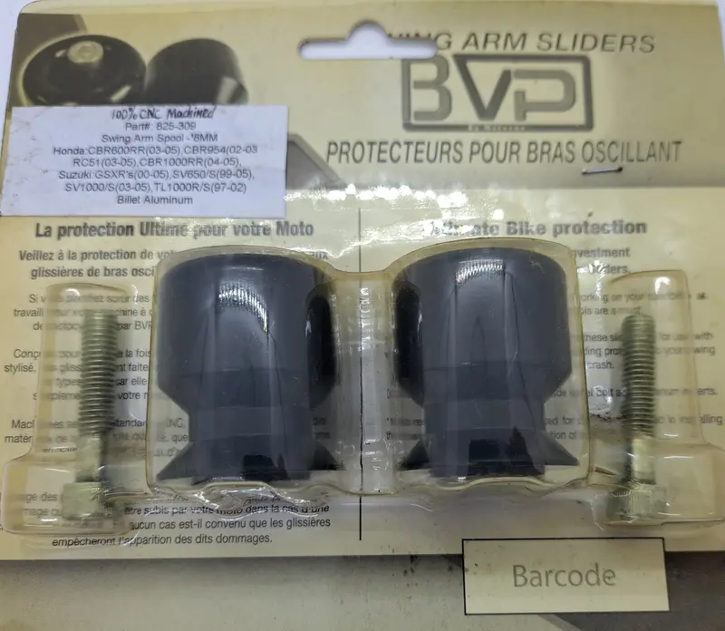 8Mm Race-Style Axle Spools For Motorcycles 1