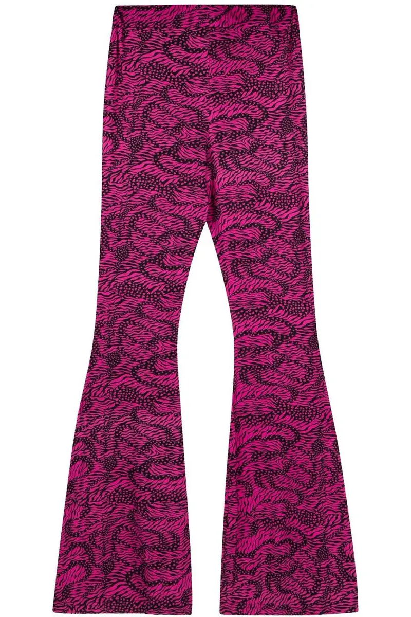 Abba Purple Printed Knit Top 1
