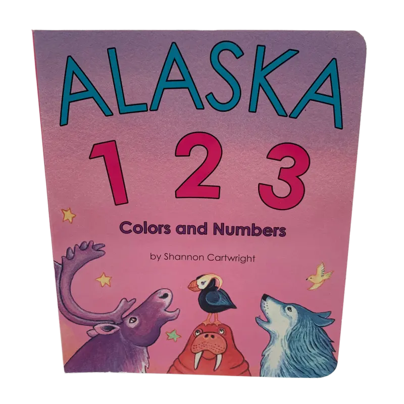 Alaska Counting & Colors Board Book – Early Learning For Kids 1