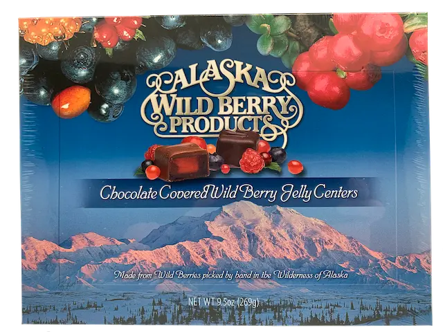 Alaska Wild Berry Jelly-Filled Chocolates – 9.5 Oz Box 1