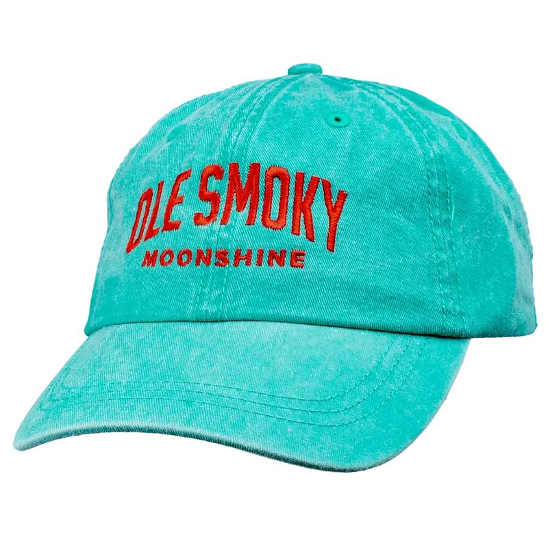 Arch Design Dad Hat In Seafoam Green 1