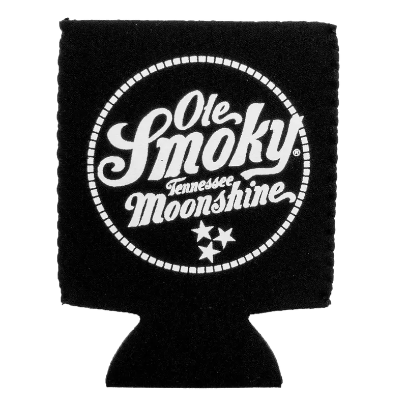 Black Neoprene Can Cooler For Beverages 1