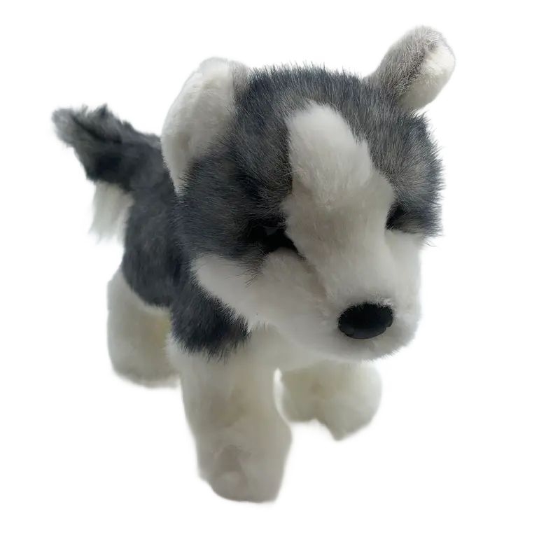 Blaze Standing Husky Plush Figure – 10-Inch Upright Stuffed Dog 1
