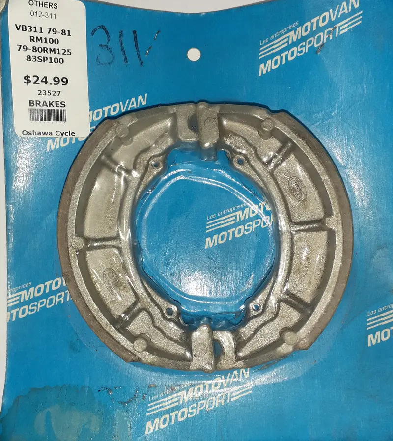 Brake Shoes For Suzuki Rm And Sp Models 1