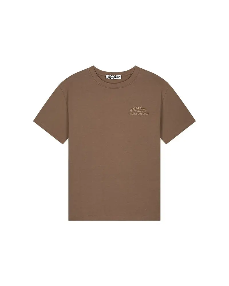 Brown Paradise Short-Sleeve T-Shirt 1