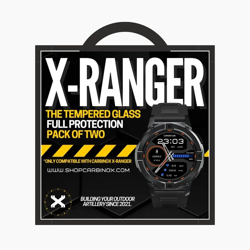 Carbinox X-Ranger Tempered Glass Screen Protectors (2-Pack) 1