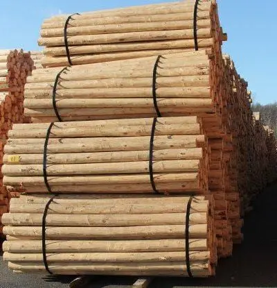 Cca-Treated Wood Fence Posts – Bulk Pricing Available On Request 1