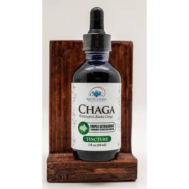 Chaga Mushroom Tincture – Alcohol-Free Extract, 2 Oz 1