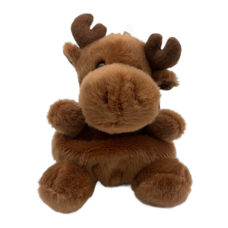 Cinnamon Moose Plush Pal – 5-Inch Soft Stuffed Toy 1