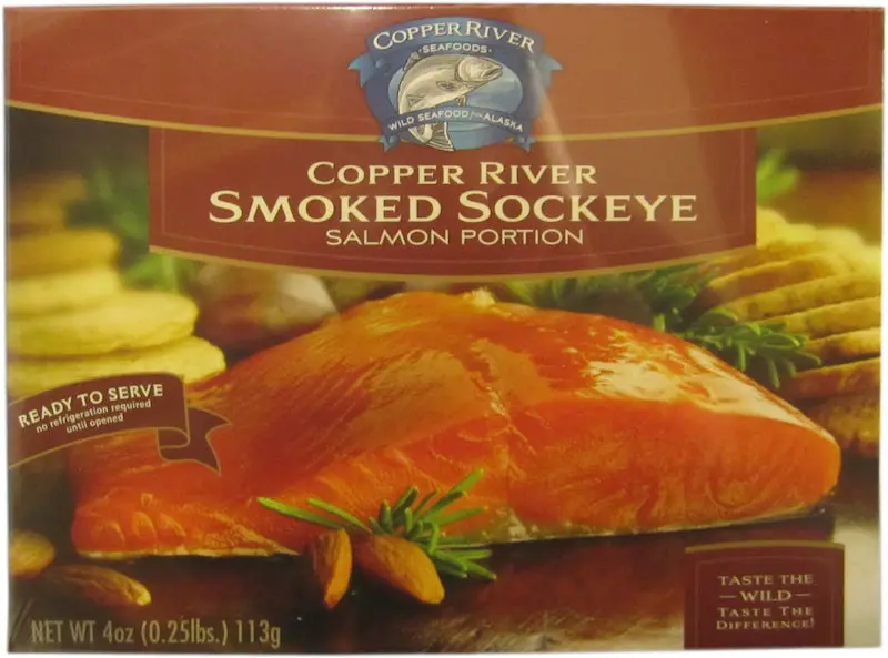 Copper River Smoked Sockeye Salmon – Vacuum-Sealed Wild Catch 1