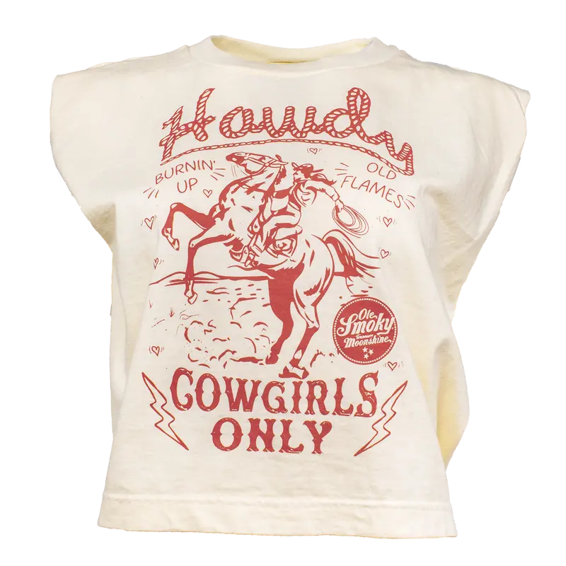 Cowgirls Only Muscle Fit T-Shirt 1