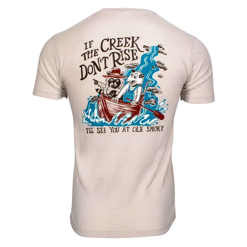 Creek Don’T Rise Outdoor-Themed T-Shirt 1