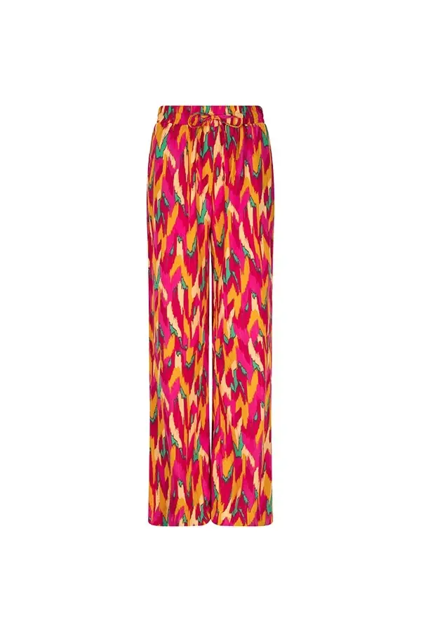 Dalila Women'S Multicolor Wide-Leg Trousers 1