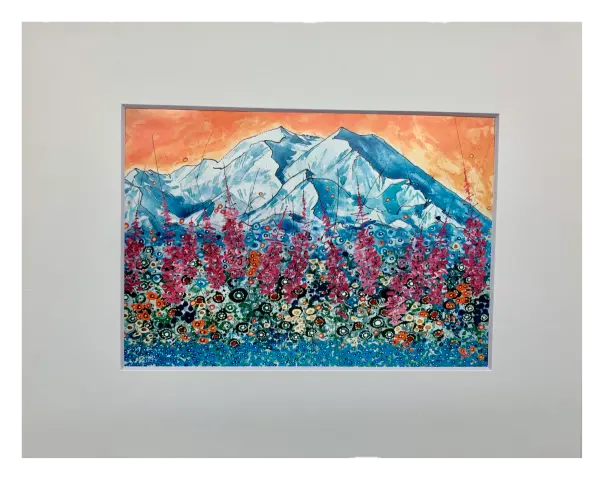 Denali Giclée Art Print – 8×10 Inch Landscape By Dawn Gerety 1