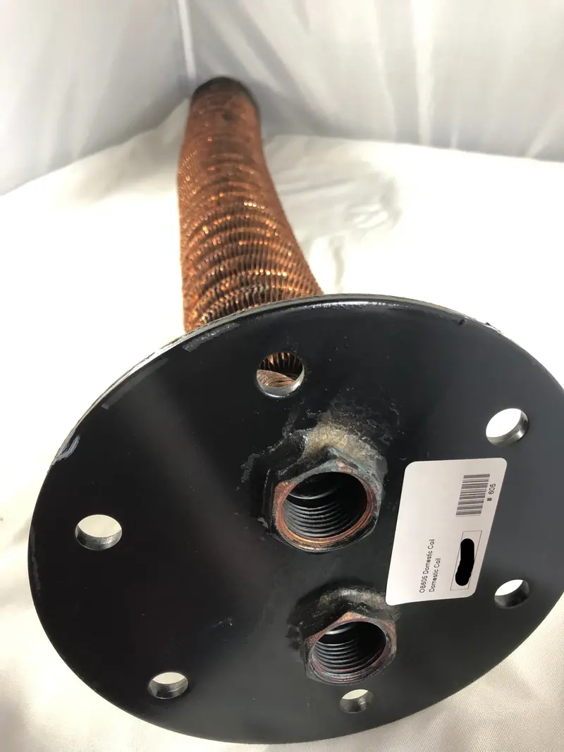 Domestic Hot Water Coil With Brazed Plate Heat Exchanger 1