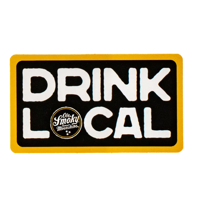 Drink Local Branding Vinyl Decal 1