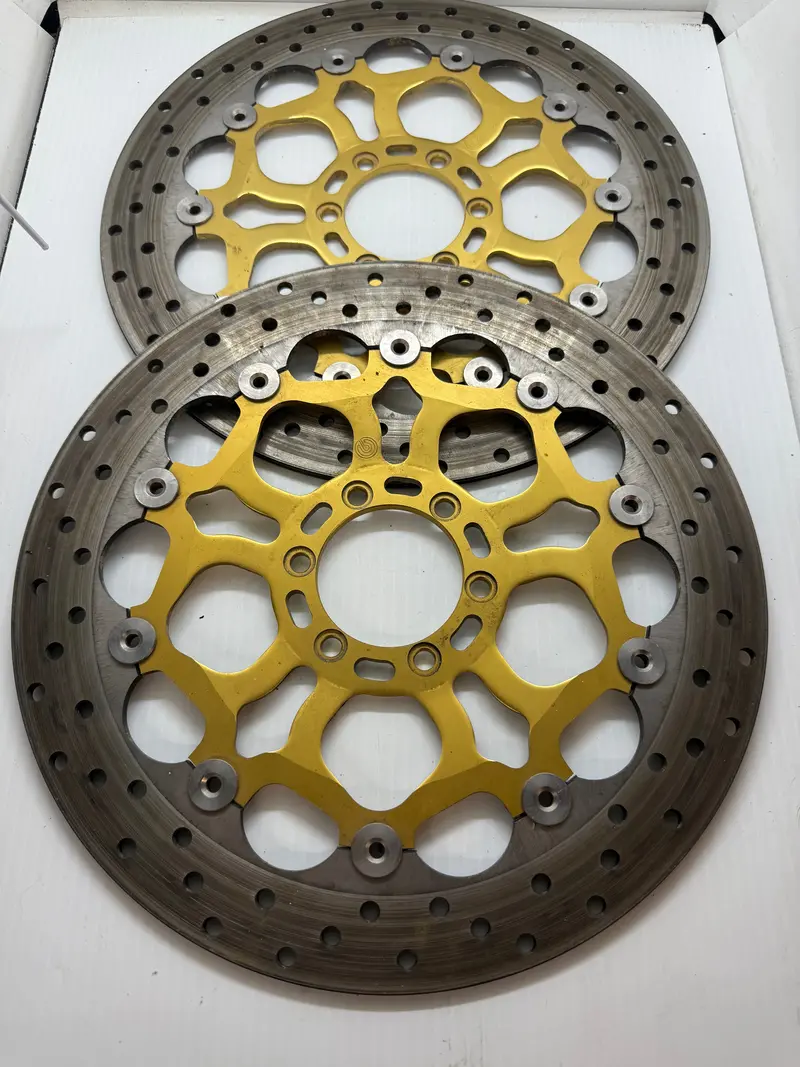 Ducati 998 Brembo Snowflake-Style Front Brake Rotors 1