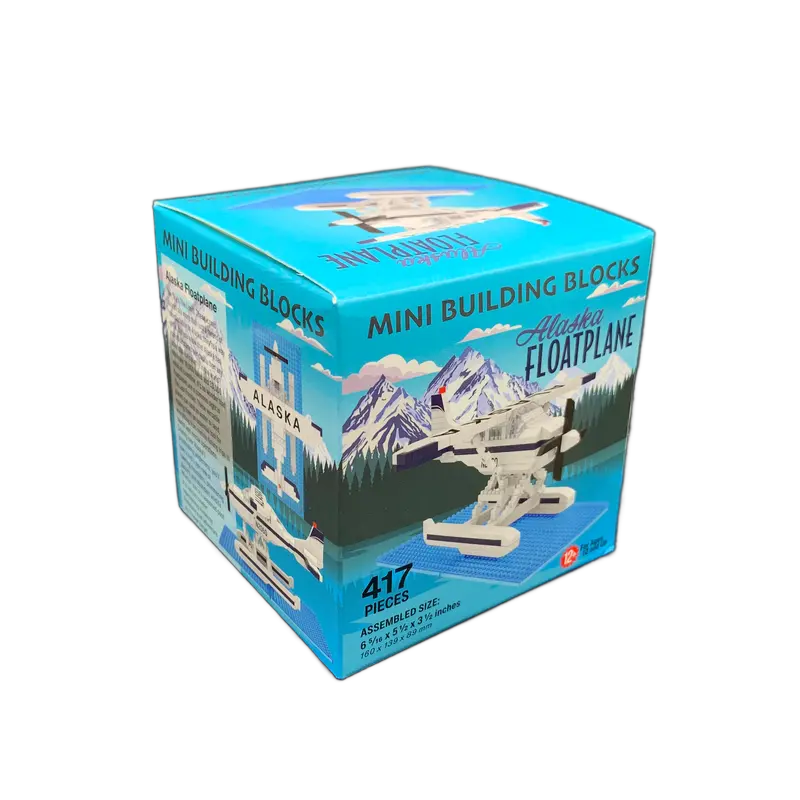 Float Plane Miniature Building Block Kit 1