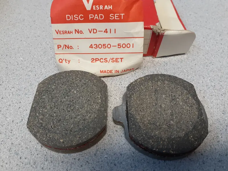 Front Brake Pads For Kawasaki Kz Series 1