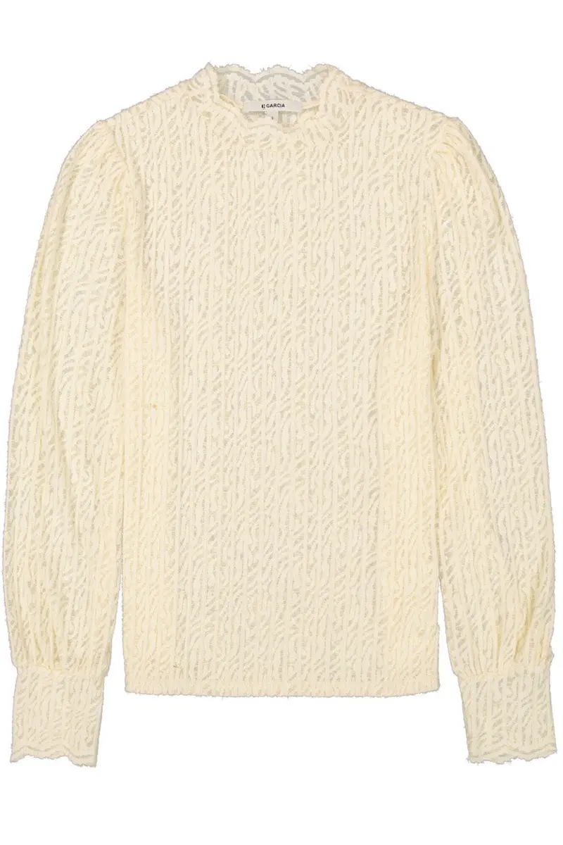 Garcia Solid Top In Off-White 1