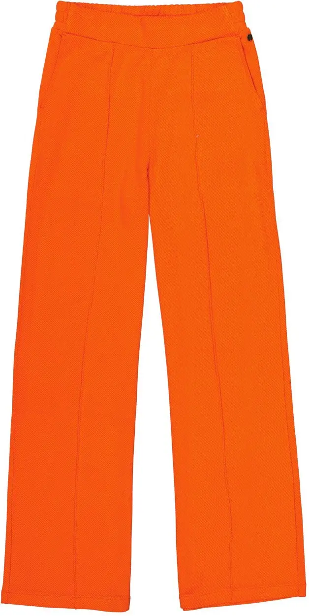 Garcia Washed Red Straight-Leg Trousers 1