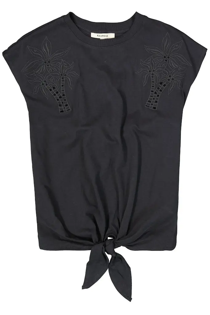 Garcia Women'S Top – Anthracite, Style 4381.85.0001 1