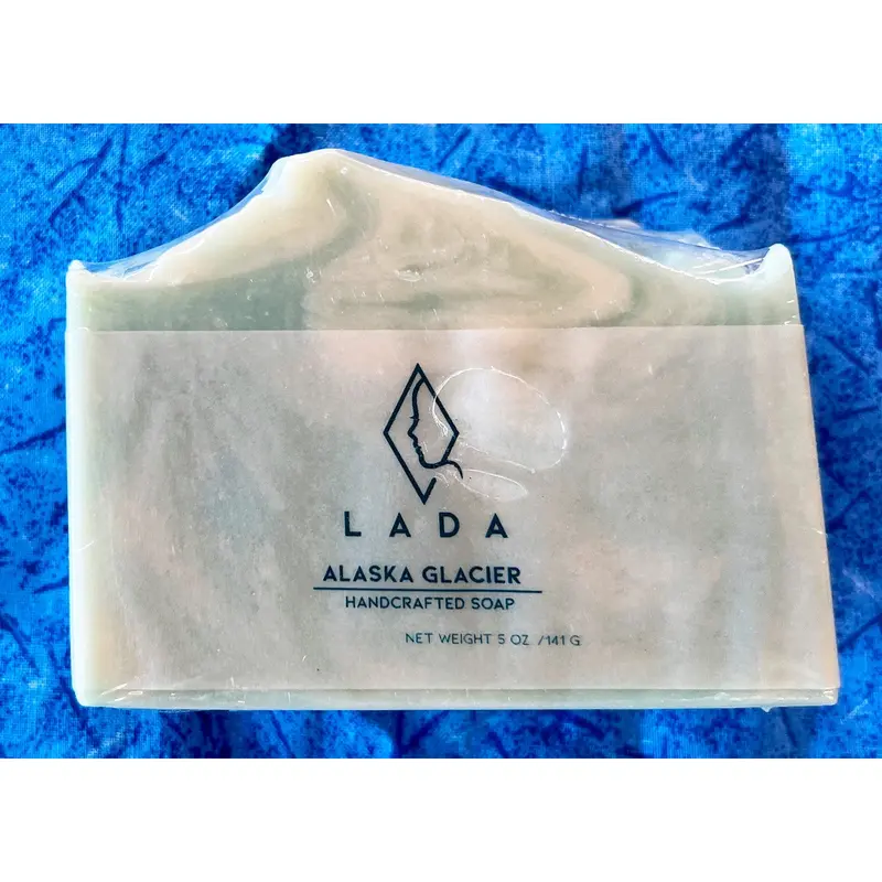 Glacier-Themed Artisan Soap Bar (5 Oz) 1