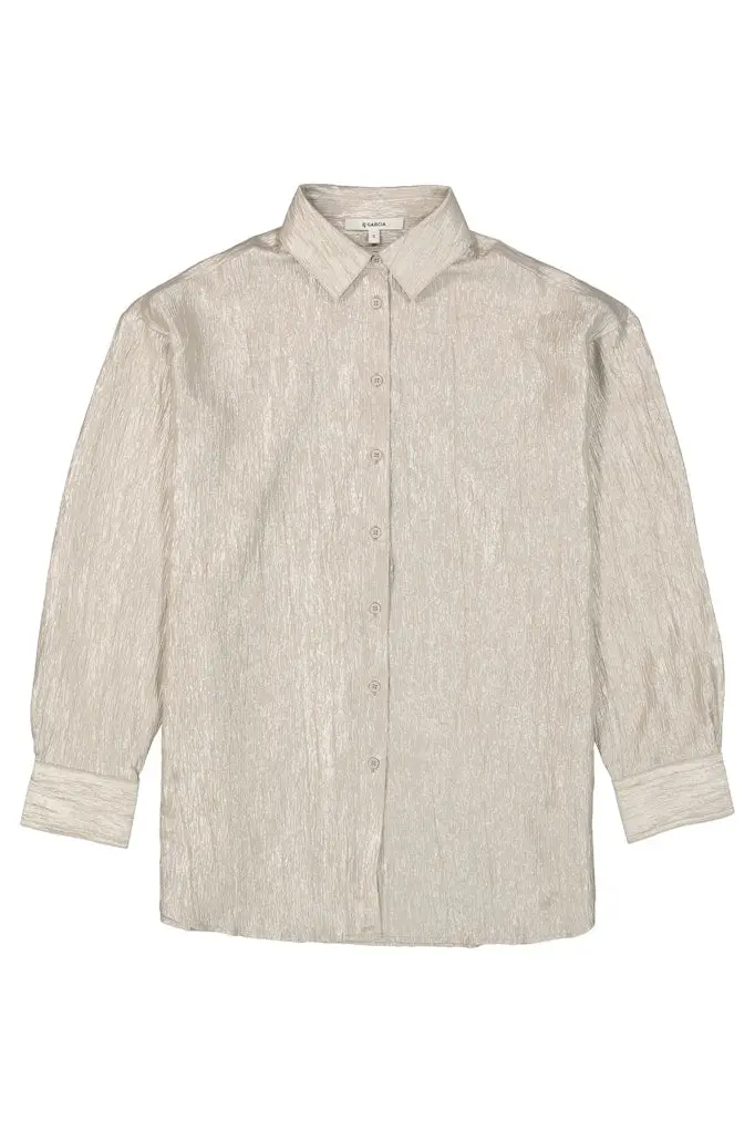 Gold-Tone Blouse For Women 1
