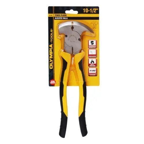 Heavy-Duty 10.5-Inch Fence Pliers For Wire Tensioning & Stapling 1
