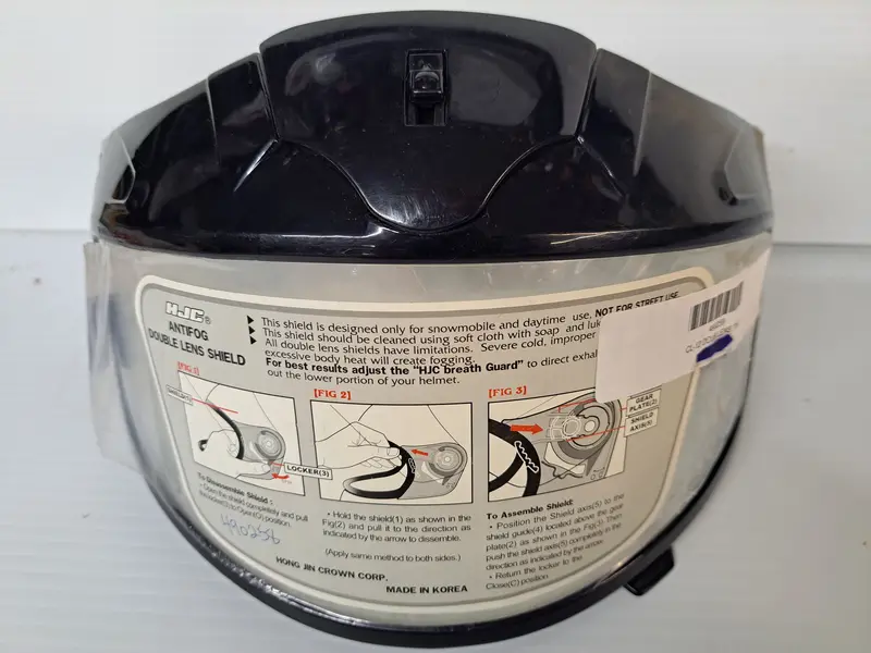 Hjc Cl-12 Modular Helmet Dual-Lens Visor Assembly 1