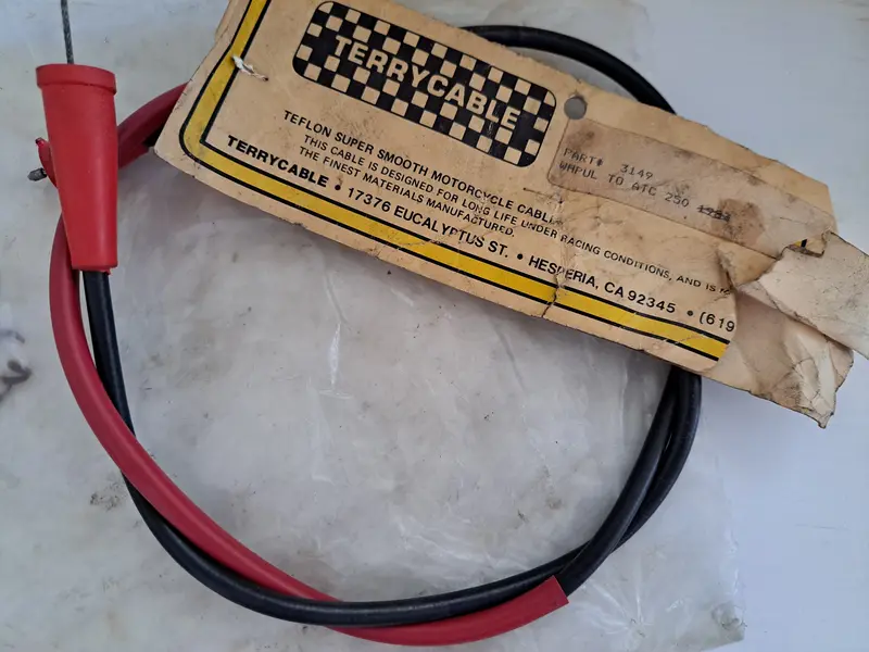 Honda Atc250R Throttle Cable Assembly 1