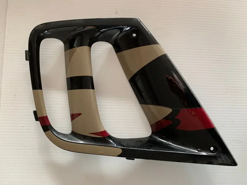 Honda Cbr600 Lower Left Fairing Cover Set – Black & Beige 1