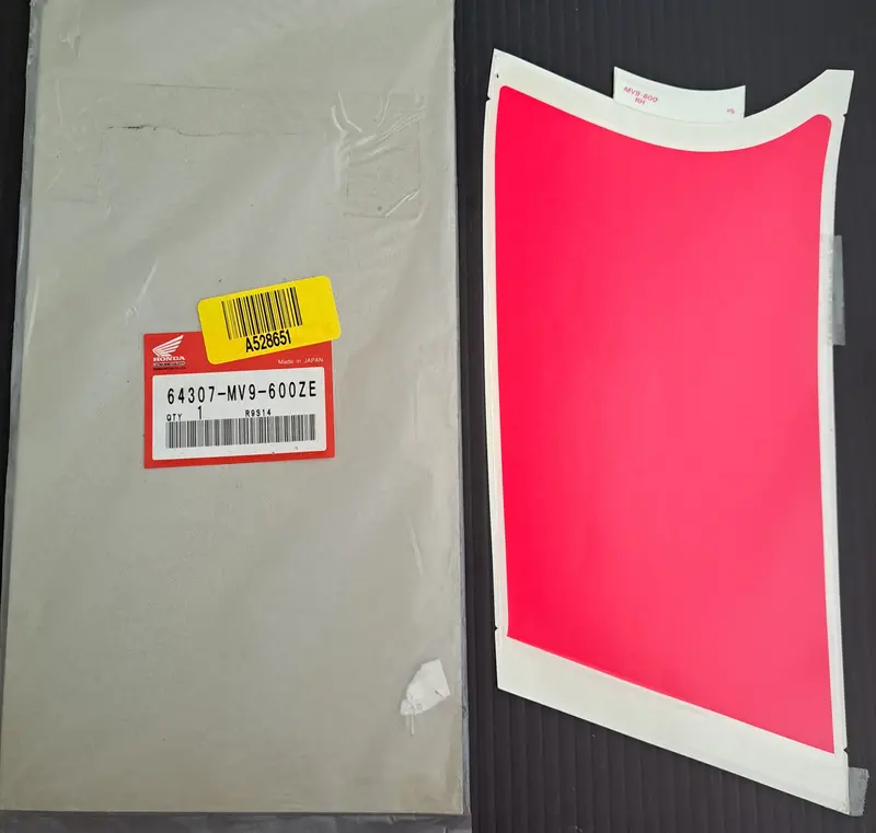 Honda Cbr600F2 Fairing Cowl Decal 1
