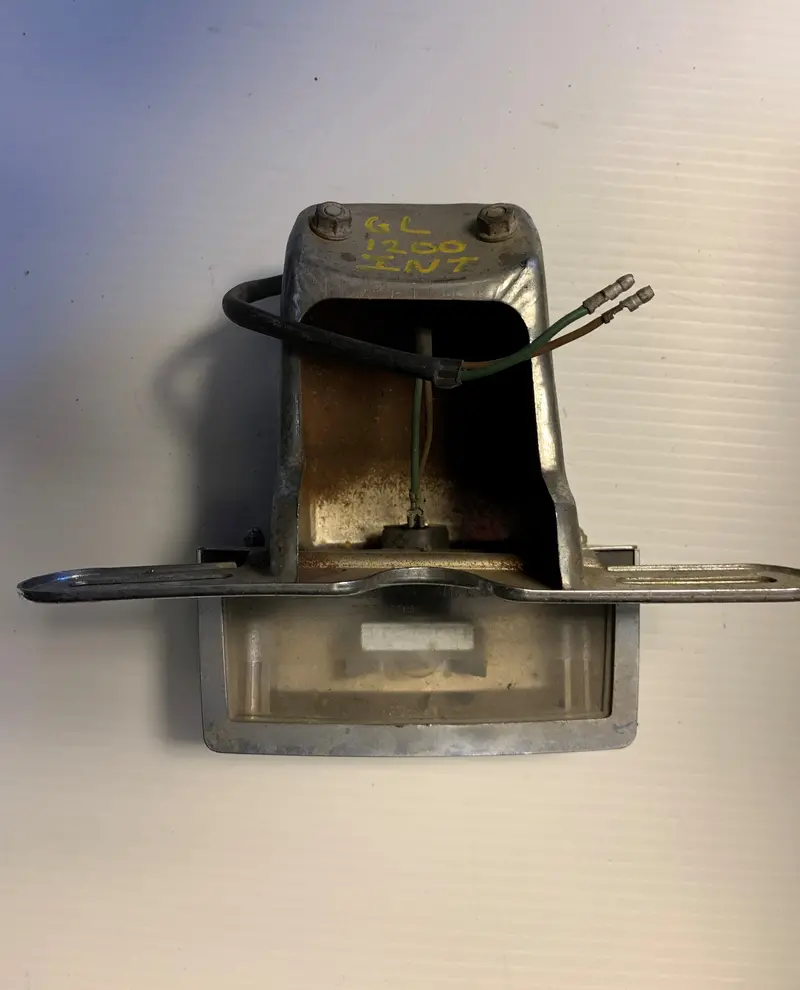 Honda Gl1200 License Plate Mount Bracket 1