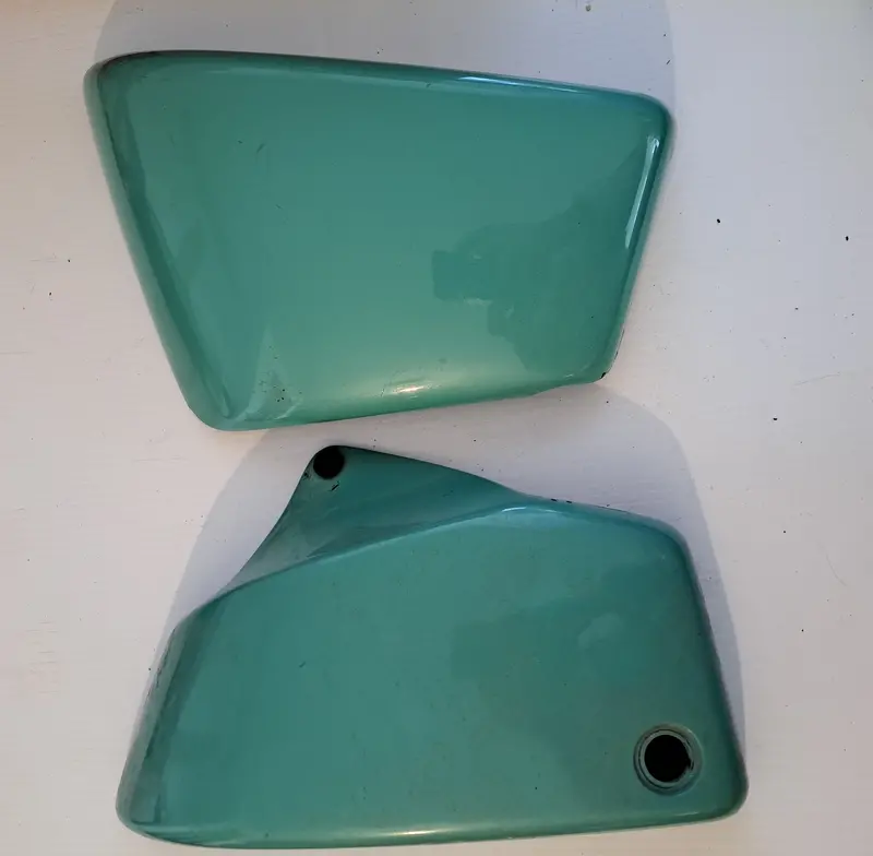 Honda Vt1100T Ace Sonoma Green Side Covers 1