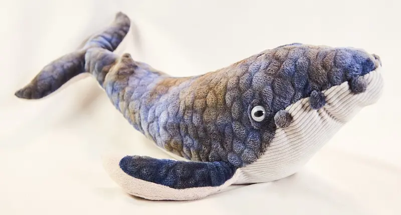 Humpback Whale Plush Toy – 12 Inch Soft Animal Figure 1
