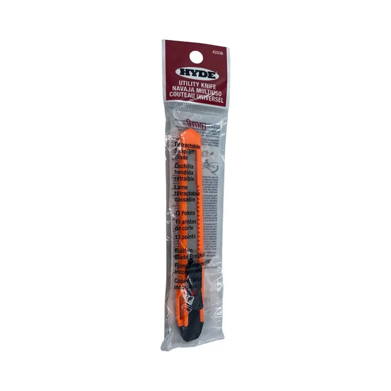 Hyde Professional Snap-Off Blade Utility Knife 1
