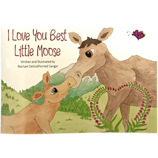 I Love You Best, Little Moose – Soft Touch Board Book 1