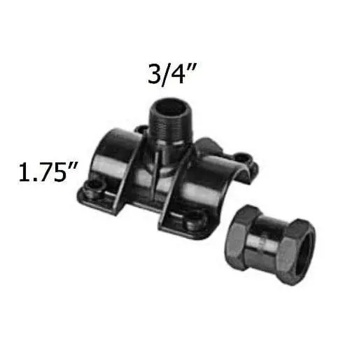 Irripod Tapping Saddle Top – Easy-On Drip Line Connection Fitting 1